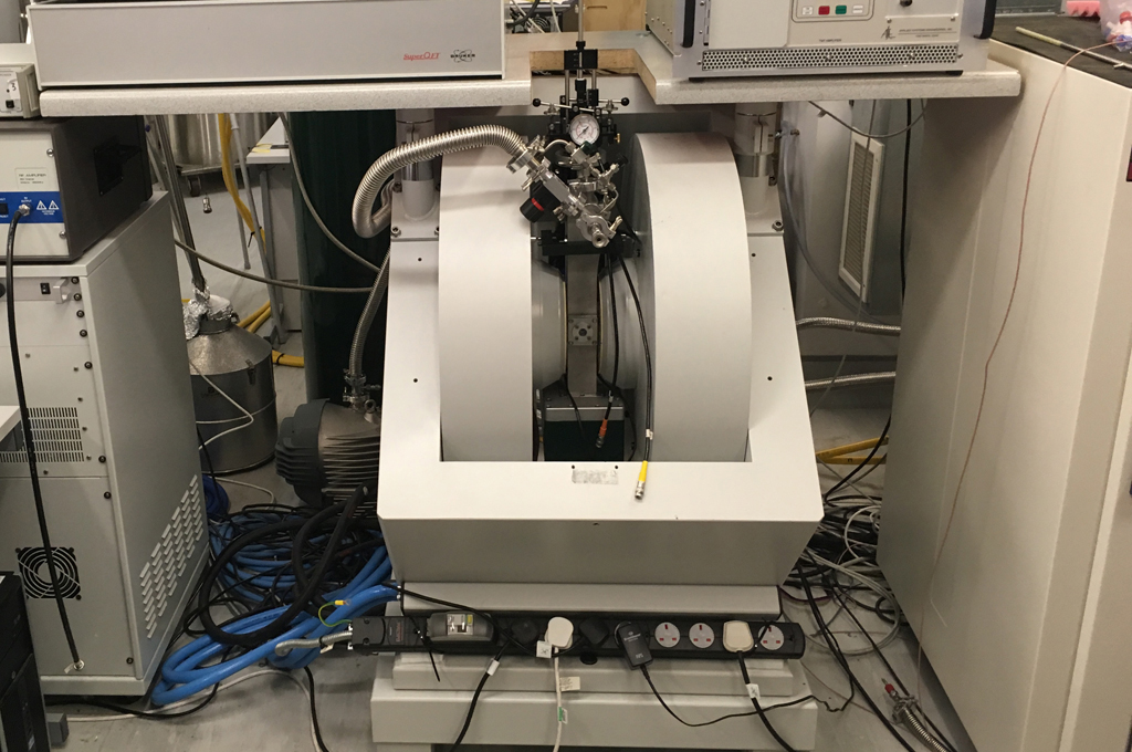 CF VTC for EPR at the University of Manchester National EPR Facility and Service, photo courtesy of Dr Adam Broomfield